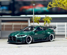 Load image into Gallery viewer, SW 1:64 Green M4 ADRO BODY KIT Coupe Sports Model Diecast Metal Car New Collection