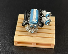 Load image into Gallery viewer, 1:64 JDM RB26 Turbo GTR Engine Garage Mechanic Display Model Resin For Car New