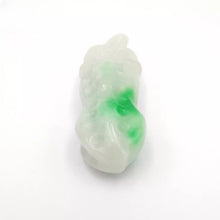 Load image into Gallery viewer, Nature Jade Peanut Pendant Necklace Gift Jewelry charm Blessing Lucky Fortune w