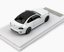 Load image into Gallery viewer, Howie 1:64 White M2 G87 Coupe Sports Power Model Diecast Metal Car New Collection