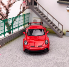 Load image into Gallery viewer, MINIGT 1:64 Red 911 992 GT3 Racing Sports Model Diecast Metal Car New