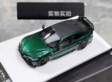 Load image into Gallery viewer, 1:64 CL Green Romeo Giulia GTAm Sports Model Diecast Resin Car New Collection