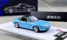 Load image into Gallery viewer, ATS 1:64 Blue Miata MX-5 Roadster Sports Model Diecast Metal Car New Collection