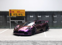 Load image into Gallery viewer, CM 1:64 Purple Imola Super Racing Sports Model Diecast Metal Car