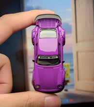 Load image into Gallery viewer, MM 1:64 Purple RWB 930 Racing Sports Model Diecast Metal Car New Collection