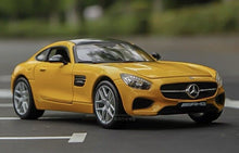 Load image into Gallery viewer, Maisto 1:24 Yellow AMG GT Racing Sports Model Toy Diecast Metal Car BN