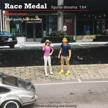 Load image into Gallery viewer, 1:64 Painted Figure Mini Model Miniature Resin Diorama Sand People Fisherman Hat