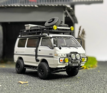 Load image into Gallery viewer, Autobots 1:64 White Delica Camper Off Road Van Model Diecast Metal Car BN