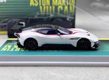 Load image into Gallery viewer, FW 1:64 White Vulcan Racing Sports Model Diecast Metal Car New Collection