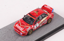 Load image into Gallery viewer, 1:64 OKM Red Impreza WRX STI WRC GC8 #1 Sports Model Diecast Metal Car New