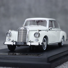 Load image into Gallery viewer, GFCC 1:64 White 1959 300D Classic Vintage Sports Model Diecast Metal Car BN
