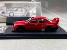 Load image into Gallery viewer, RM 1:64 Red W124 Widebody Sedan Sports Model Diecast Metal Car New Collection