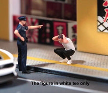 Load image into Gallery viewer, 1:64 Painted Figure Model Miniature Resin Diorama Sand Arrested Criminal Man Toy Collection