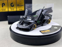 Load image into Gallery viewer, PGM 1:64 Matte Black LP700 GT EVO Round Open Model Diecast Metal Car Box New Collection