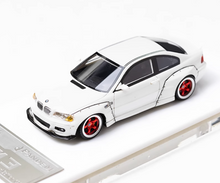 Load image into Gallery viewer, 1:64 White M3 E46 Pandem Coupe Sports Model Diecast Resin Car BN