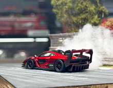 Load image into Gallery viewer, CM 1:64 Red Senna GTR Racing Sports Model Diecast Metal Car New Collection
