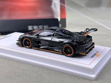 Load image into Gallery viewer, CM 1:64 Black 720S GT3X Super Racing Sports Model Diecast Metal Car New Collection