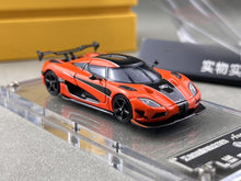 Load image into Gallery viewer, FH 1:64 Orange Agera RS Sports Model Diecast Metal Car BN