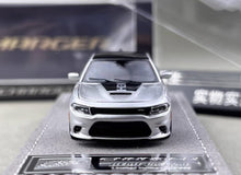 Load image into Gallery viewer, Elite 1:64 Silver Charger SRT Engine Sedan Sports Model Diecast Metal Car New Collection