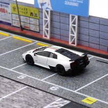 Load image into Gallery viewer, Maxwell 1:64 White LP670-4 SV Super Racing Sports Model Diecast Metal Car New