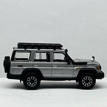 Load image into Gallery viewer, DBGT 1:64 Silver Land Cruiser LC70 SUV ORV Sports Model Diecast Metal Car New Collection