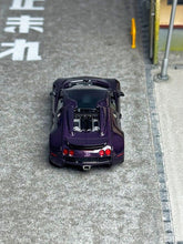 Load image into Gallery viewer, LJM 1:64 Purple Chiron Veyron Racing Sports Model Diecast Resin Car New