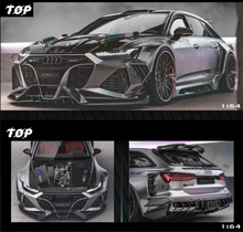 Load image into Gallery viewer, Top 1:64 RS6 2NCS Wagon Racing Sports Diecast Model Metal Car New Collection