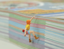 Load image into Gallery viewer, 1:64 Painted Figure Model Miniature Resin Diorama Sand Hiker Climber Backpacker New Collection