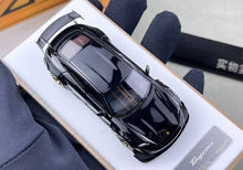 Load image into Gallery viewer, 404Error 1:64 Black Taycan Roof Box Racing Sports Model Diecast Resin Car New Collection
