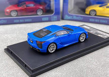 Load image into Gallery viewer, SH 1:64 Blue LFA Coupe Sports Model Diecast Resin Car New Collection