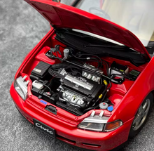 Load image into Gallery viewer, LCD 1:18 Red JDM Civic EG6 SIR Hatchback Sports Model Diecast Metal Car New