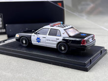 Load image into Gallery viewer, Rollin 1:64 SFPD Police Dog CV CROWN VICTORIA Model Diecast Metal Car New Collection