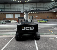 Load image into Gallery viewer, 1:76 Silver JCB Construction Excavator Digger Model Diecast Metal New Collection