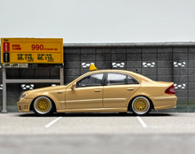 Load image into Gallery viewer, MK 1:64 Yellow E63 W211 Taxi Classic Sports Sedan Model Diecast Metal Car New Collection