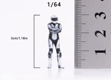 Load image into Gallery viewer, 1:64 Painted Figure Model Miniature Resin Diorama Sand Racer Man Woman Racing