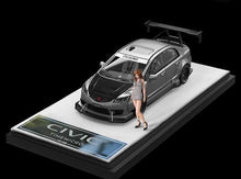 Load image into Gallery viewer, TM 1:64 JDM Civic Type R FD2 Widebody Figure Sport Model Diecast Metal Car New