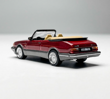 Load image into Gallery viewer, Tarmac 1:64 Red SAAB 900 Turbo Convertible Sports Model Diecast Metal Car New Collection