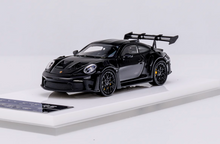 Load image into Gallery viewer, SOLO 1:64 Black 2021 911 GT3 RS 992 Racing Sports Model Diecast Resin Car New