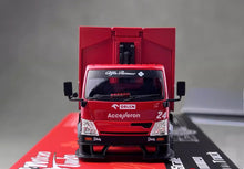 Load image into Gallery viewer, MT 1:64 Red Romeo H300 Box Truck Custom Sports Model Diecast Metal Car New Collection