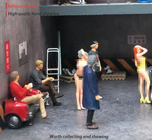 Load image into Gallery viewer, 1:64 Painted Figure Mini Model Miniature Resin Diorama Sand Sexy Girl Lady