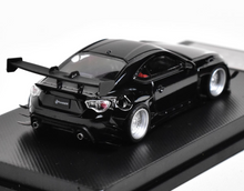 Load image into Gallery viewer, LMLF 1:64 Black JDM GR86 Pandem Racing Sports Model Diecast Metal Car New Collection