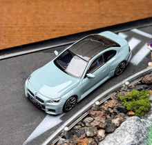 Load image into Gallery viewer, Howie 1:64 Gray M2 G87 Coupe Sports Model Diecast Metal Car New Collection