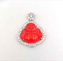 Load image into Gallery viewer, Nature Jade Laughing Buddha Pendant Necklace Gift Jewelry charm Blessing New I
