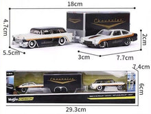 Load image into Gallery viewer, Maisto 1:64 1955 Noman Trailer 1971 Vega Haulers Model Diecast Metal Car New