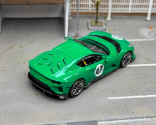 Load image into Gallery viewer, TOC 1:64 Green 812C FE812C #47 Coupe Sports Model Diecast Metal Car New Collection