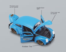 Load image into Gallery viewer, Maisto 1:24 VW T1 Samba Van Beetle Transport Flatbed Model Diecast Metal Car