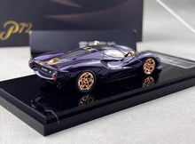 Load image into Gallery viewer, Mirage 1:64 Purple P72 Racing Sports Model Diecast Metal Car New Collection