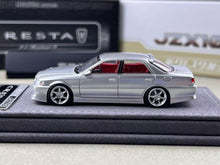 Load image into Gallery viewer, Mortal 1:64 Silver JDM CRESTA JZX100 Sedan Sports Model Diecast Metal Car New Collection
