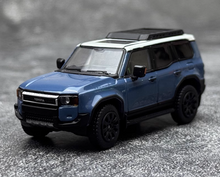 Load image into Gallery viewer, GCD 1:64 Blue Land Cruiser LC250 ORV SUV Sports Model Diecast Metal Car New Collection
