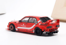 Load image into Gallery viewer, DCM 1:64 Red 190E W201 EVO Sedan Racing Sports Model Diecast Metal Car New Collection